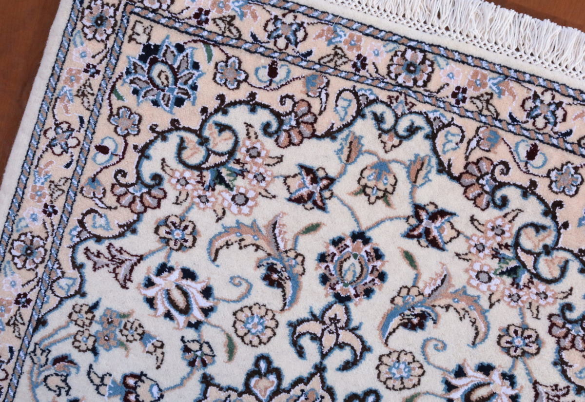 ペルシャ絨毯ナイン産・玄関マット3