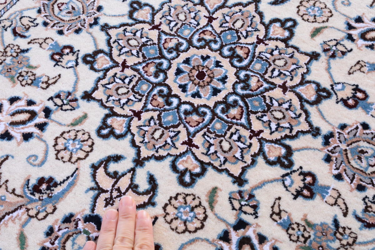 ペルシャ絨毯ナイン産・玄関マット5
