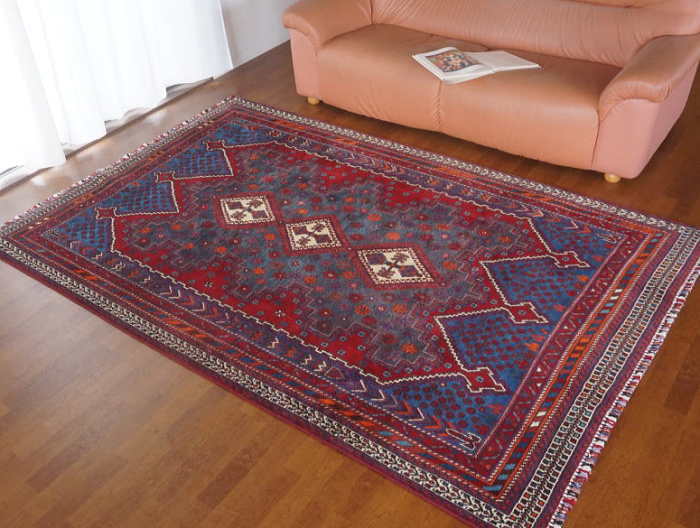 ペルシャ絨毯（オールド）　シルジャン産　240×162cm　cp19731
