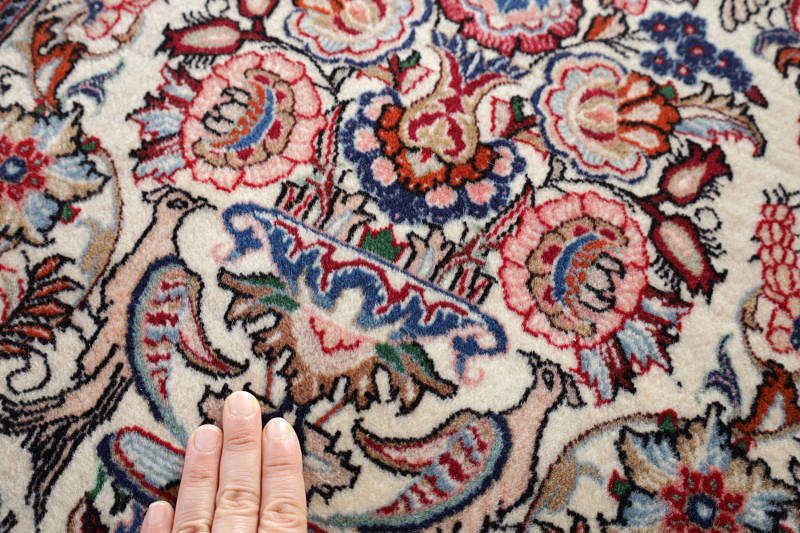 ペルシャ絨毯　玄関マットサイズ　サルーグ産5