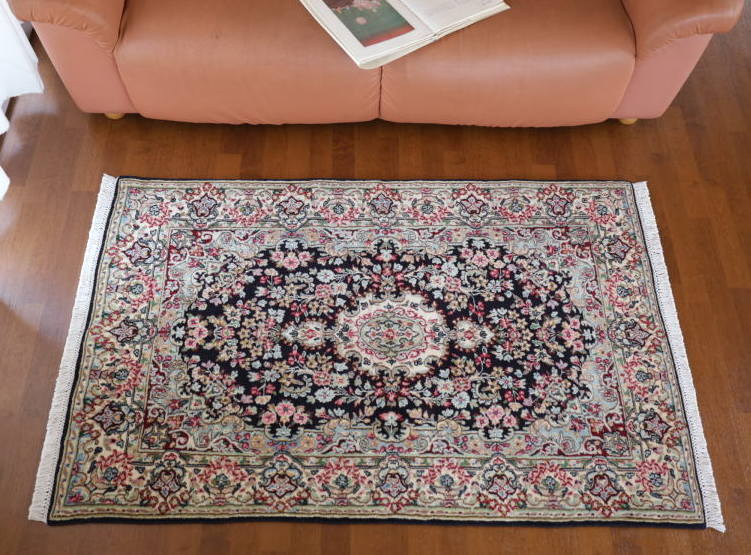 オールドペルシャ絨毯 イラン、ケルマン産 一畳サイズ クラフトワーク