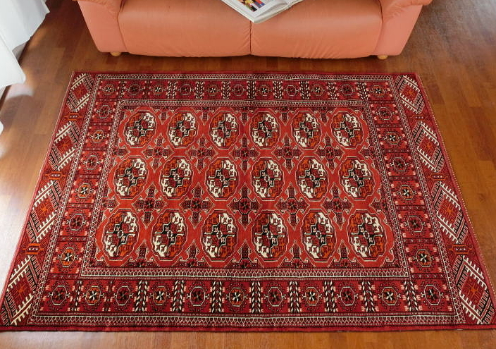 トルクメン絨毯 ct13527 /家庭織りギャッベ＆キリム クラフトワーク