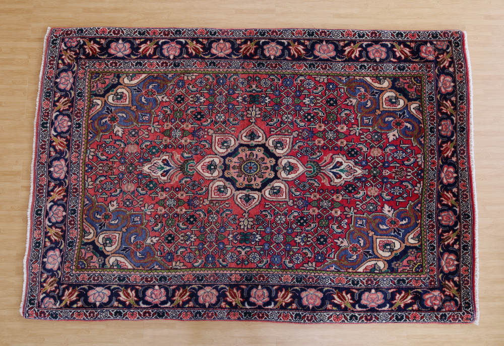 ペルシャ絨毯 ビジャー産 158×106cm ディテール1