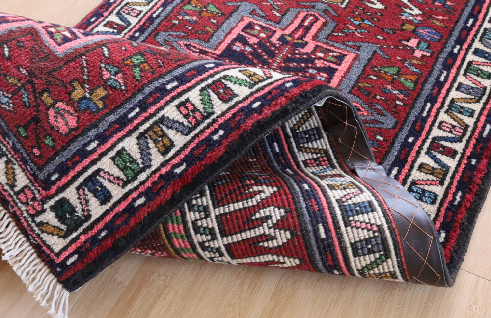 ペルシャ絨毯 イラン、カラジャ産 193×66cm
