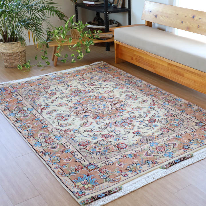 ペルシャ絨毯　イラン・カシュマル産 211×145cm