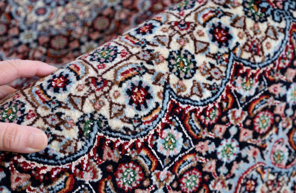 ペルシャ絨毯 イラン、ムード産 198×150cm