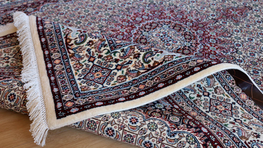 ペルシャ絨毯 イラン、ムード産 198×150cm