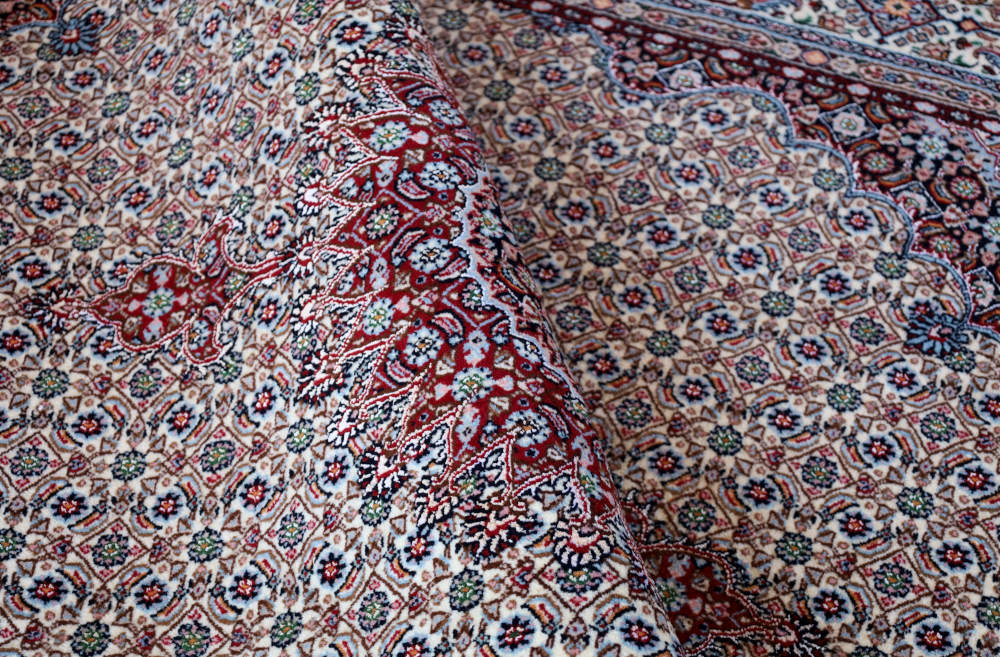 ペルシャ絨毯 イラン、ムード産 198×150cm