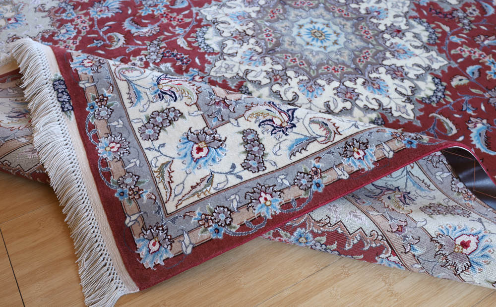 ペルシャ絨毯 イラン、タブリーズ産 203×157cm