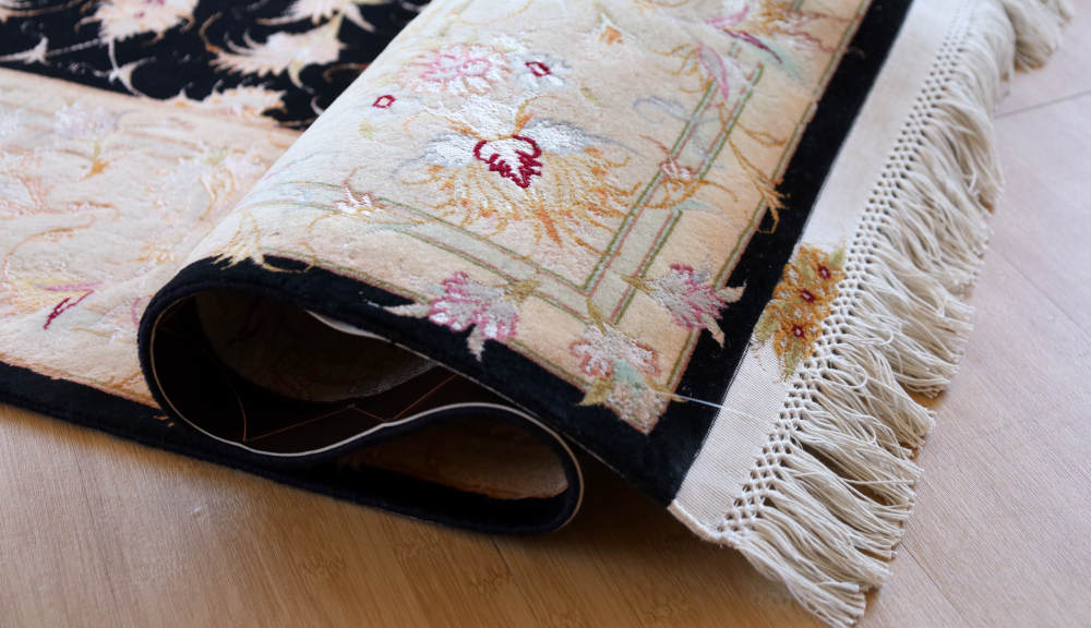 ペルシャ絨毯 イラン、タブリーズ産 205×153cm