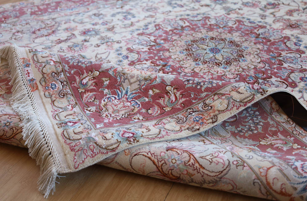 ペルシャ絨毯 イラン、タブリーズ産 206×153cm