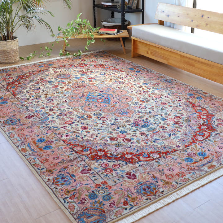 ペルシャ絨毯　カシュマル産　297×200cm