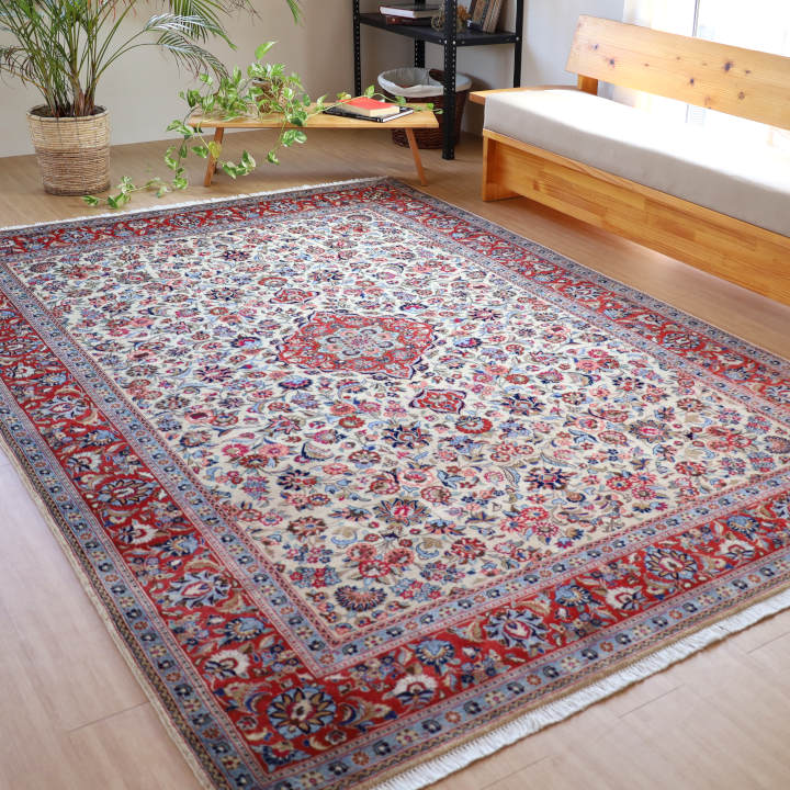 ペルシャ絨毯　カシャーン産　294×198cm