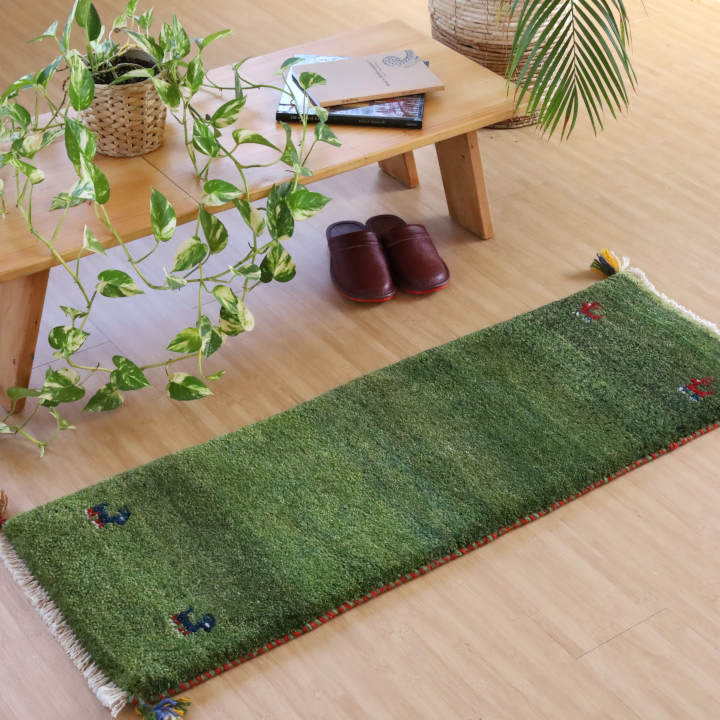 ギャッベ イラン・シーラーズ産　112×38cm