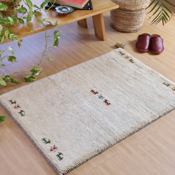 ギャッベ イラン・シーラーズ産　83×59cm