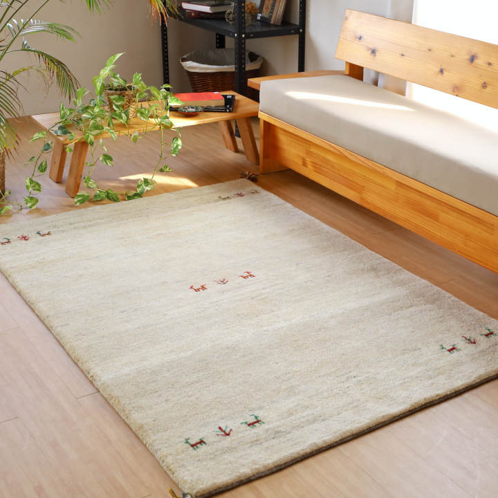 ギャッベ イラン・シーラーズ産　179×120cm