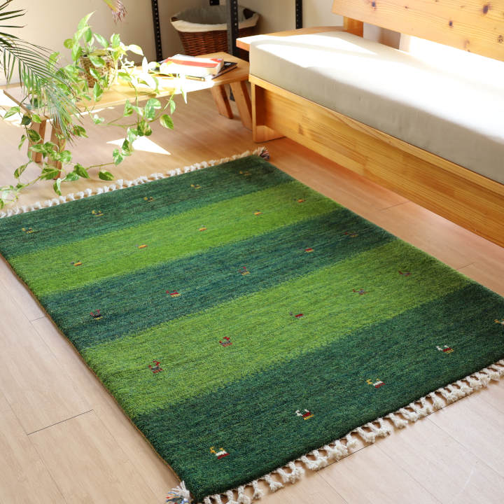 ギャッベ イラン・シーラーズ産　154×108cm