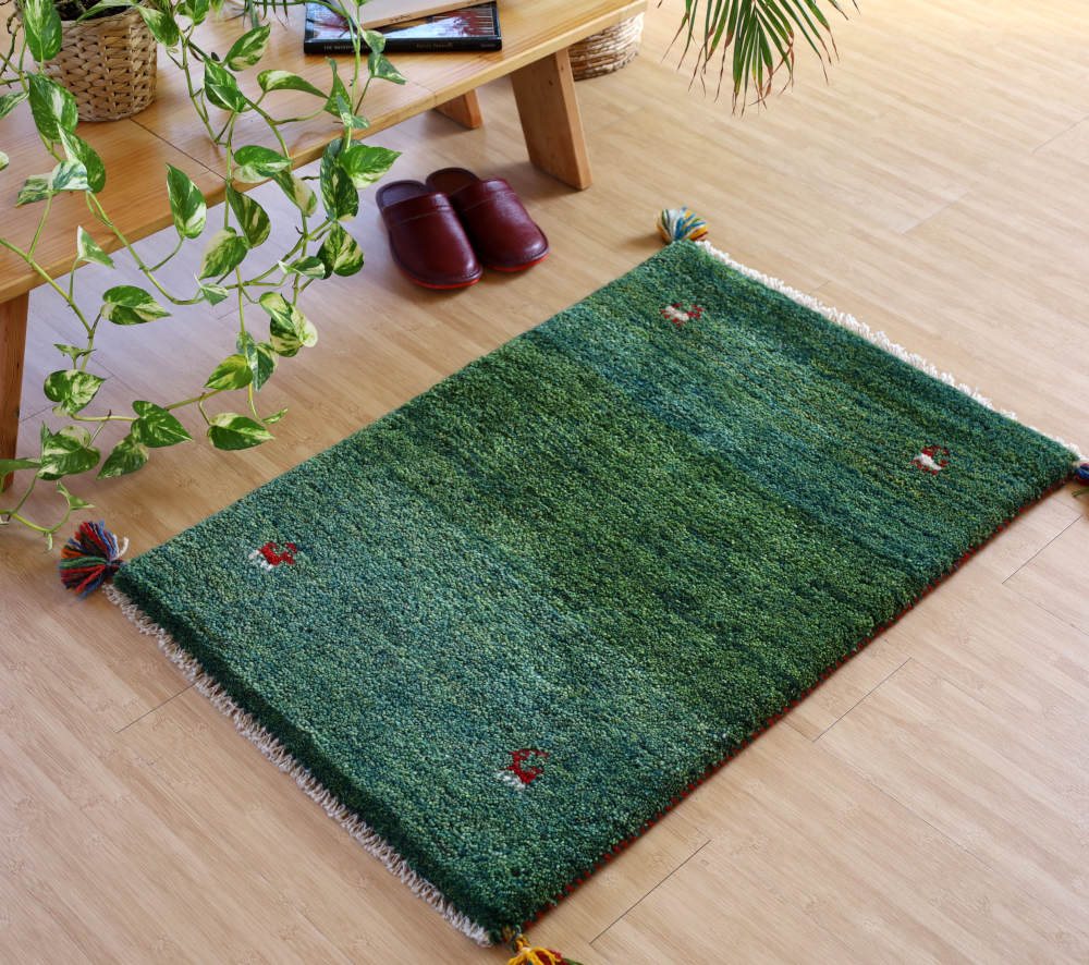 ギャッベ　玄関マットサイズ　88×59cm
                        