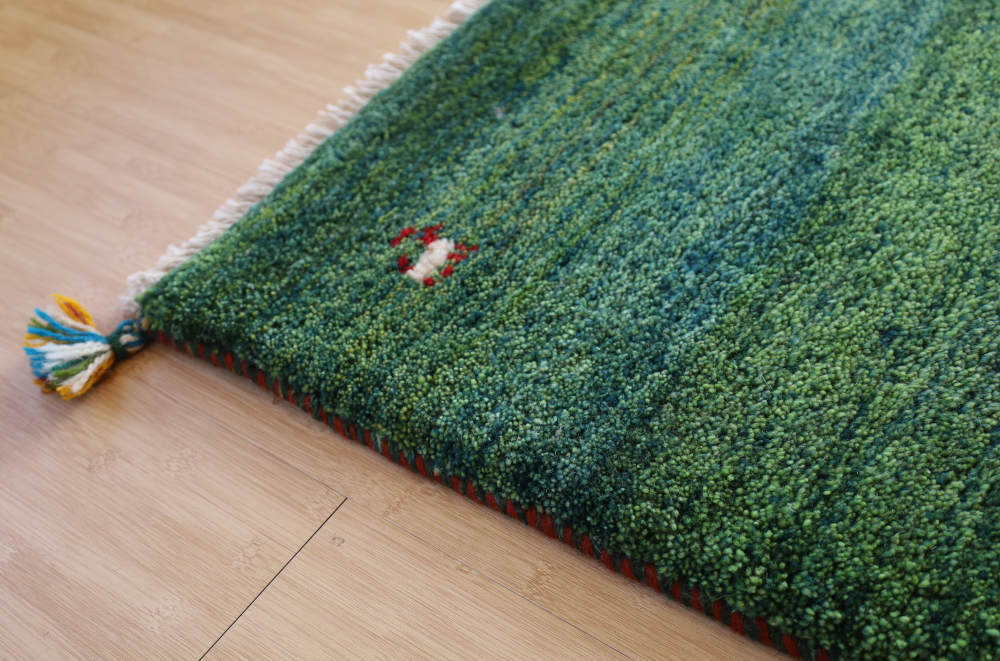 ギャッベ　玄関マットサイズ　88×59cm