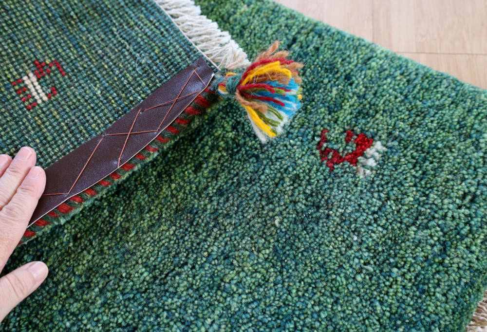 ギャッベ　玄関マットサイズ　88×59cm