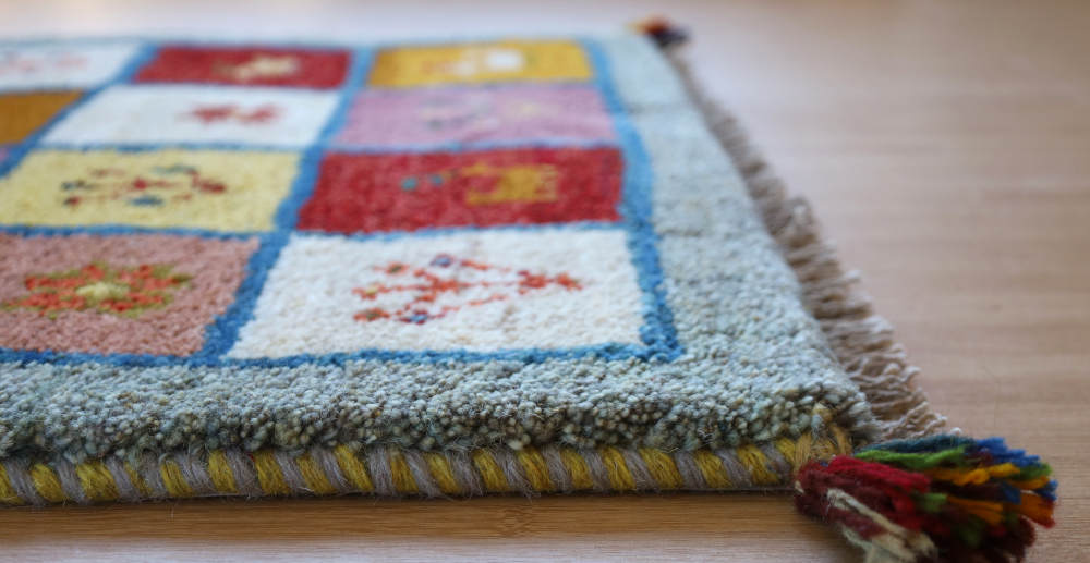 ギャッベ 玄関マットサイズ 91×63cm