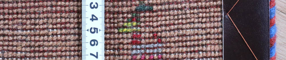 ギャッベ　玄関マットサイズ　93×60cm