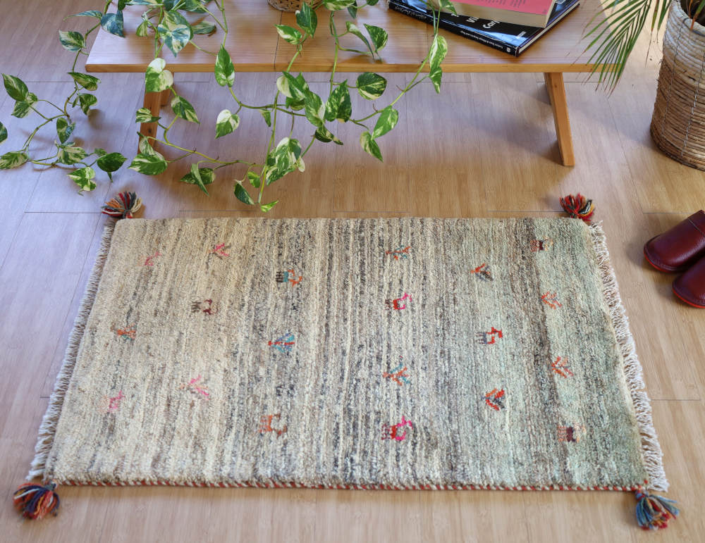 ギャッベ　玄関マット8