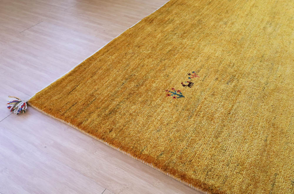 ペルシャギャッベ 　233×171cm　cg21607　部分写真