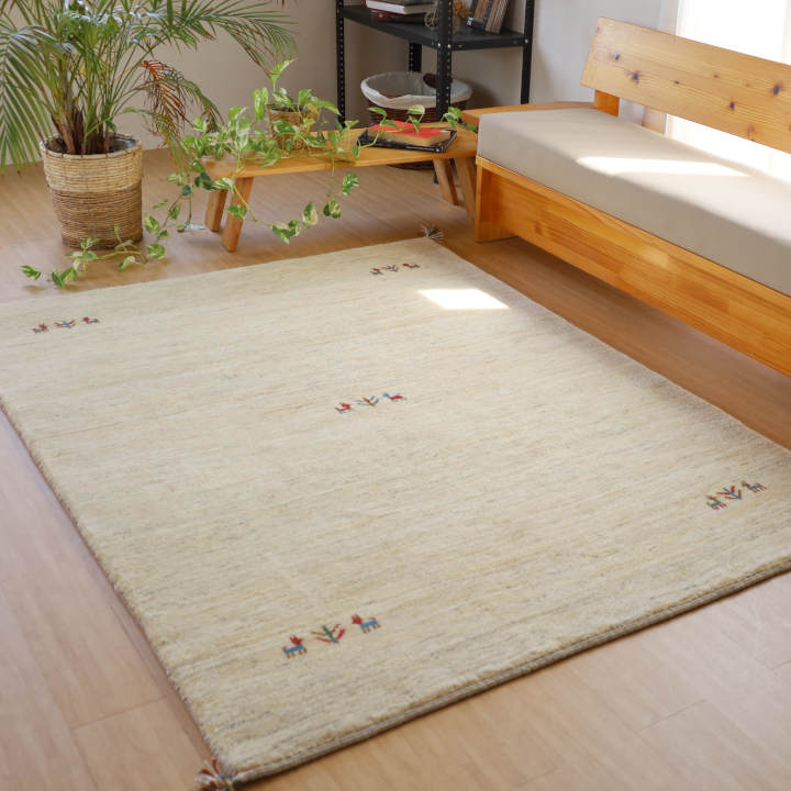 ギャッベ イラン・シーラーズ産　200×149cm