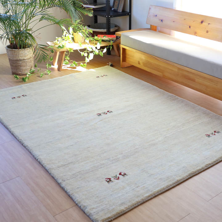 ギャッベ イラン・シーラーズ産　215×157cm