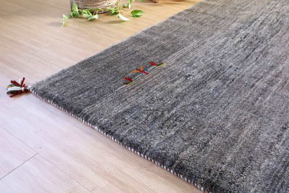 ペルシャギャッベ 　247×171cm　cg21623　部分写真