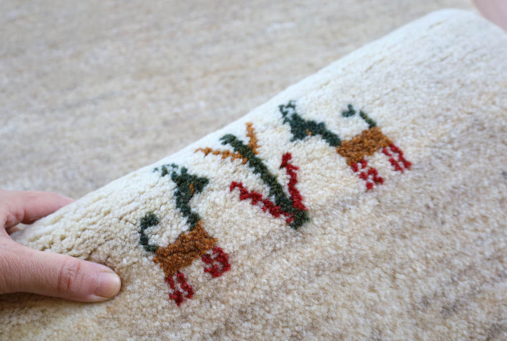 ペルシャギャッベ 　228×173cm　cg21624　柄の様子