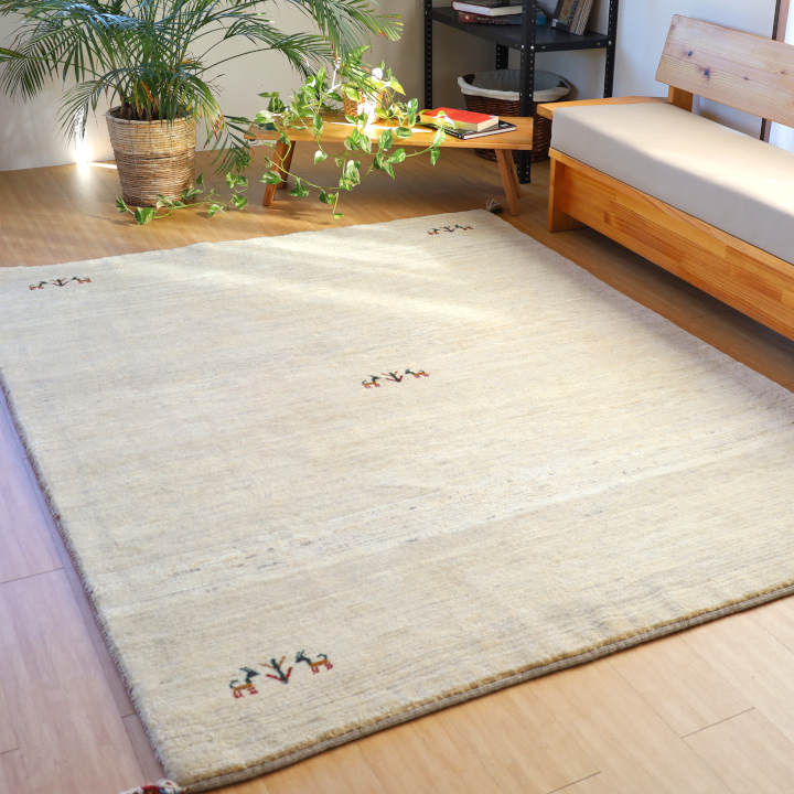 ギャッベ イラン・シーラーズ産　228×173cm