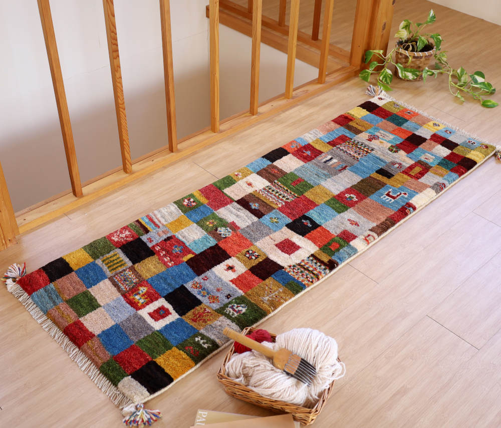 ギャッベ　151×52cm