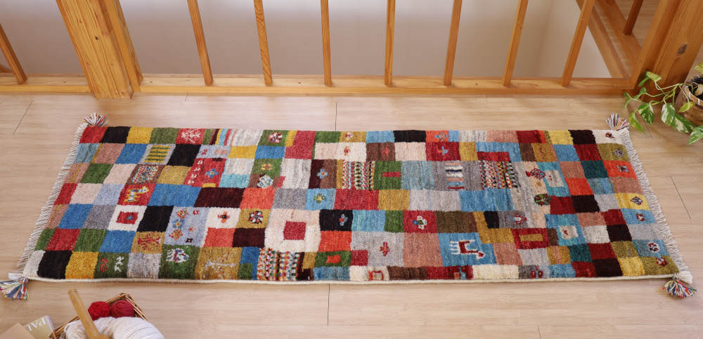 ギャッベ　151×52cm