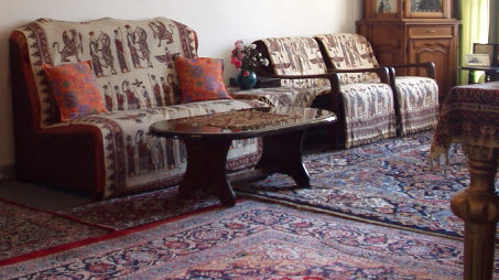 ペルシャ絨毯、ギャッベ、キリムのインテリア実例