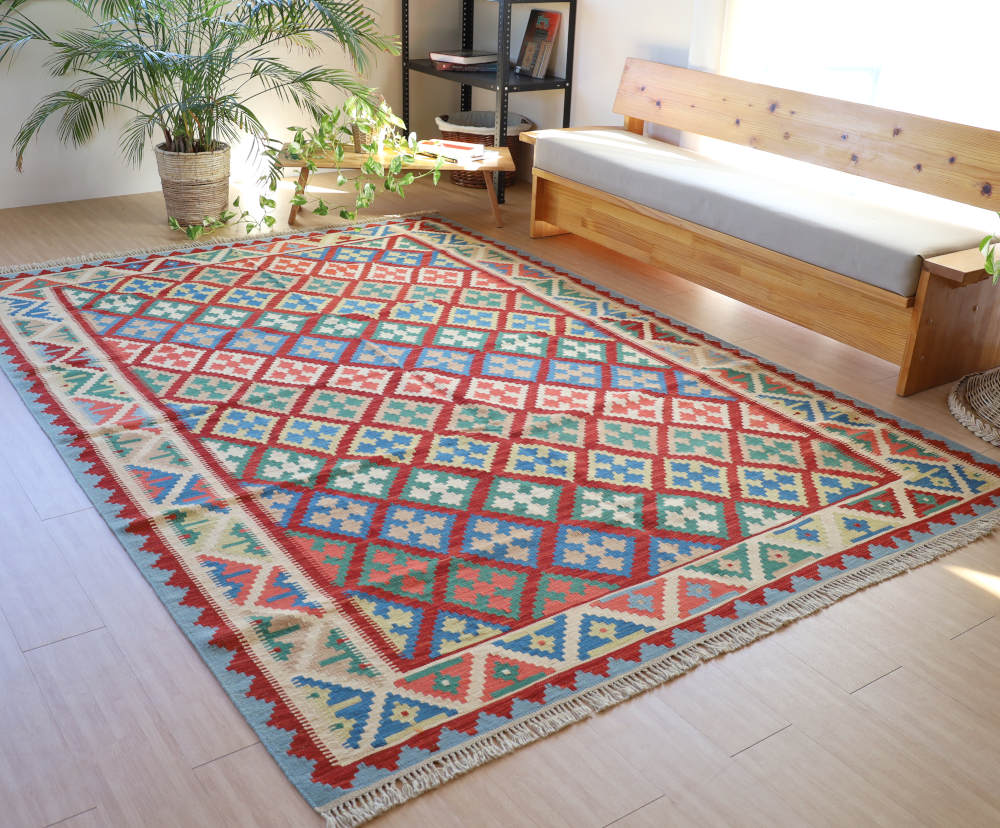 キリム　シーラーズ産　293×204cm　