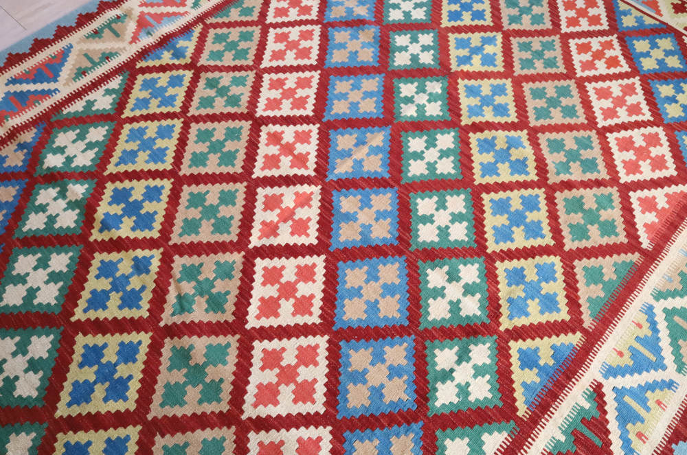 キリム　シーラーズ産　293×204cm　