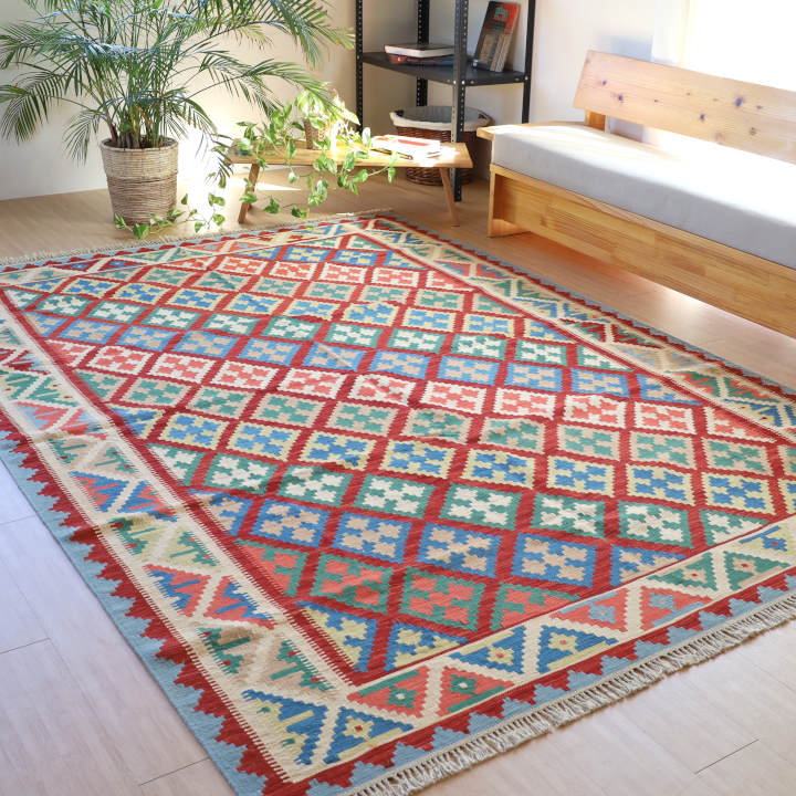 キリム　シーラーズ産 293×204cm