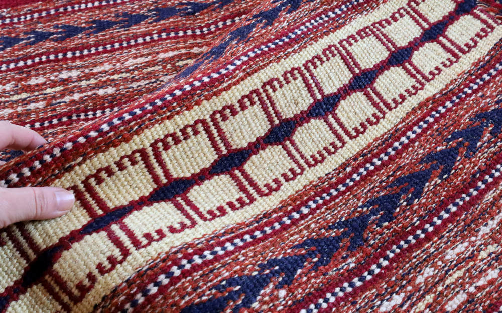 キリム　カラート産　201×149cm　手織り
