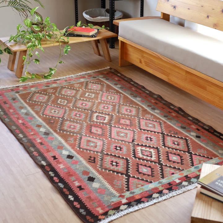 オールドキリム　サーヴェ産 124×84cm