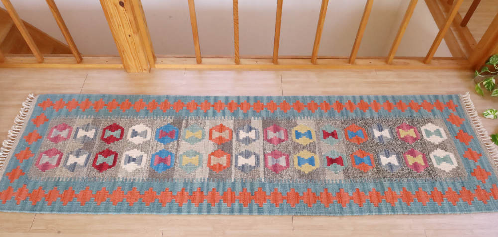 キリム　シーラーズ産　191×57cm　