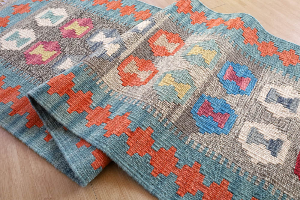 キリム　シーラーズ産　191×57cm　