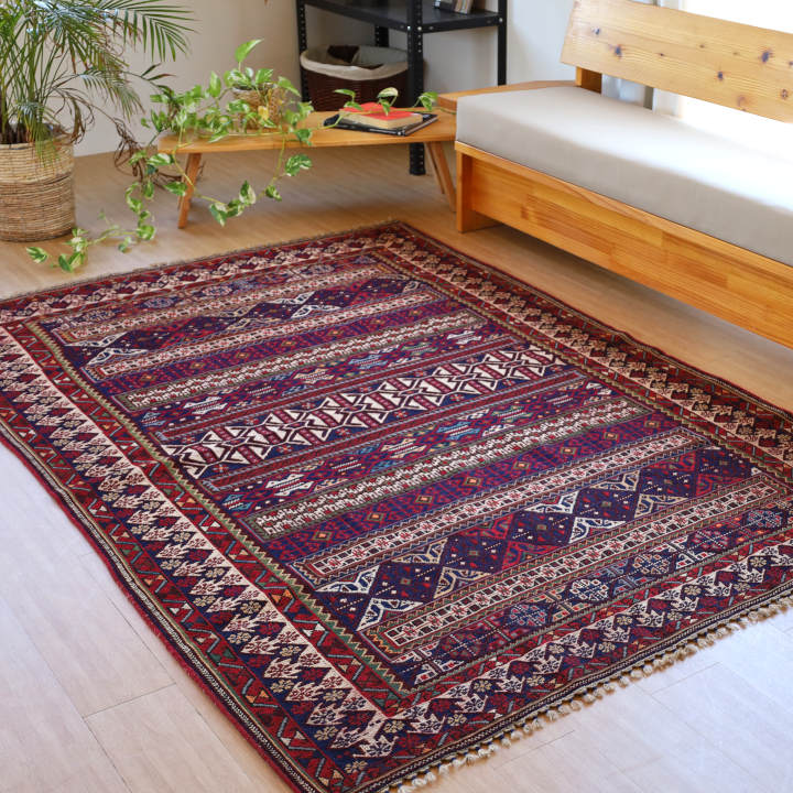 オールドキリム　シルジャン産 223×153cm