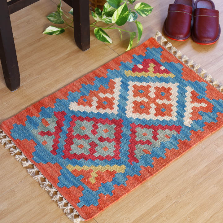 キリム　シーラーズ産 約60×40cm