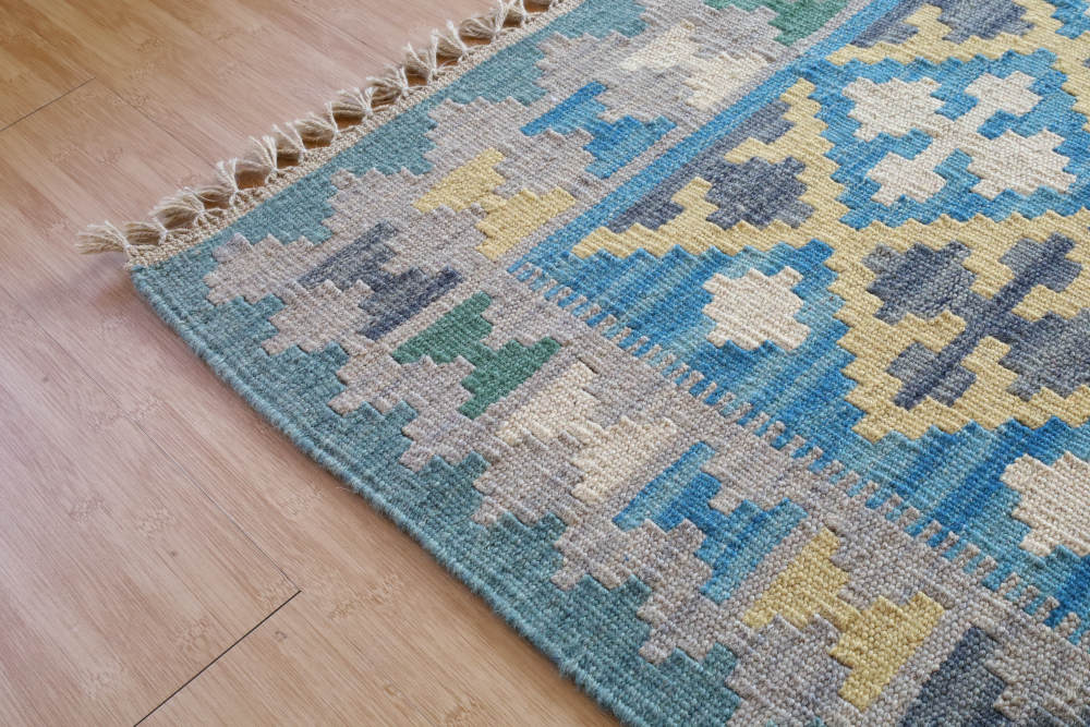 キリム玄関マット　イラン・シーラーズ産　121×84cm 部分画像2