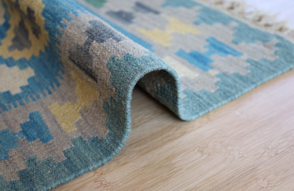 キリム玄関マット　イラン・シーラーズ産　121×84cm 部分画像6