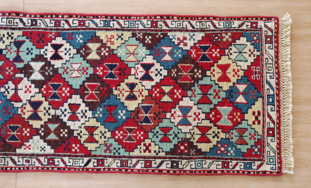 スマックキリム　イラン・ダシュテモガン産　約186×49cm