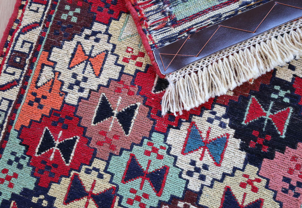 スマックキリム　イラン・ダシュテモガン産　約186×49cm