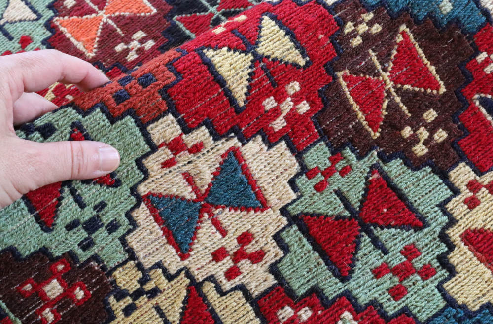 スマックキリム　イラン・ダシュテモガン産　約186×49cm